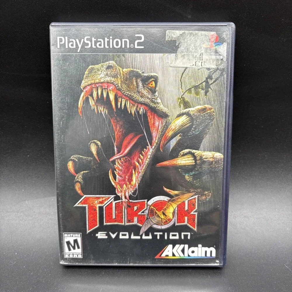 Turok‎ Evolution Sony PlayStation 2, 2002 PS2 Complete CIB w/ Manual